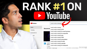 YouTube SEO: 3 KEY Steps to Ranking Your Video #1 (in 2020)