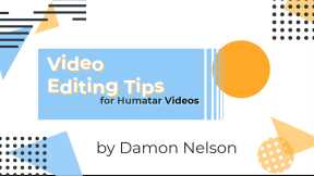 Bonus Video Training for Humatar Part 1