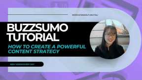BuzzSumo Tutorial: How To Create a Powerful Content Strategy