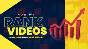 How To Rank YouTube Videos On First Page || YouTube Ranking Factors 2022