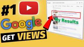 How To RANK YouTube Videos on FIRST Page of GOOGLE 2022 💥 Make YOUR Video appear in Google Search