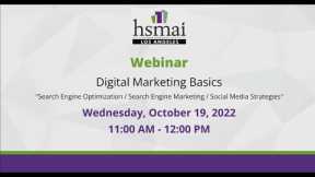 Digital Marketing Basics: SEO / SEM / SM Strategies