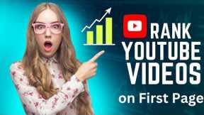 How to Rank youtube videos on first page | Youtube Seo | Youtube rank krain easy Method 2022