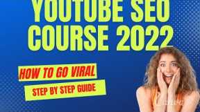 Youtube Seo course 2022/Youtube Seo course lec=1/ How to rank on youtube videos in 2022 complete .