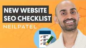 The Ultimate SEO Checklist For New Websites | Get Traffic & Rankings FAST