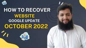 How To Recover website From Google Update