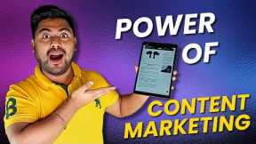 What is Content Marketing | Content Marketing Strategy in Hindi (Part 1 - Basic) with Hrishikesh Roy