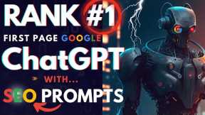 How To Rank First Page Google With ChatGPT SEO Extension (New Strategy 2023)