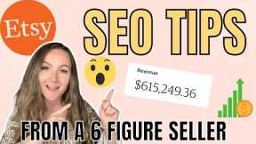 ETSY SEO 2023 🔥 4 TIPS TO IMPROVE YOUR SEO | How to Sell On Etsy 2023 | Rank Higher On Etsy