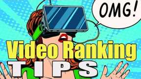 Video Ranking Tips - how to rank videos on YouTube - step by step easy