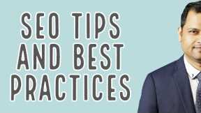 SEO   tips and best practises  | How to rank website pages higher in google search engine