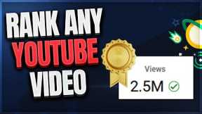 How To Rank a YouTube Video - Ranking YouTube Videos Fast In 2023