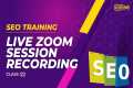 SEO Zoom Live Session Class 12 |