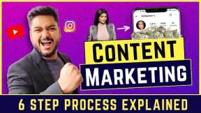 Content Marketing Explained | 6 Step Process | Social Seller Academy - Hindi