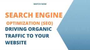 Search Engine Optimization SEO   Driving Organic Traffic to Your Website