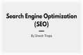 Search Engine Optimization(SEO) -