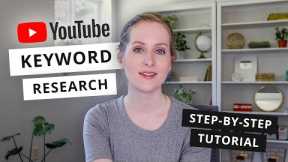 How to Get Your Videos to RANK with YouTube Keyword Research (New Strategy)