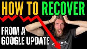 How to Recover From a Google Update
