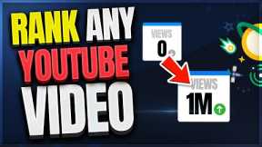 How To Rank A YouTube Video In 2024 | YouTube SEO