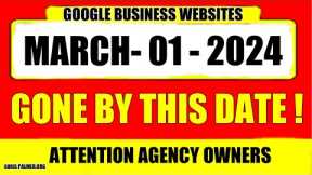 Web Design SEO Tips: Websites Made With Google Business Profiles Will Be Turned Off