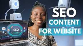 How To Write SEO Content For Website | SEO Content That Rank #1 On Google