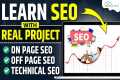 Learn SEO with Real Projects: On Page,