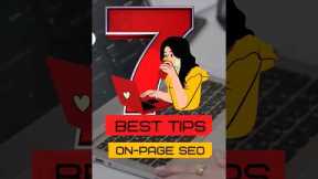On-Page SEO Mastery: 7 Proven Strategies to Boost Rankings #seoexpert