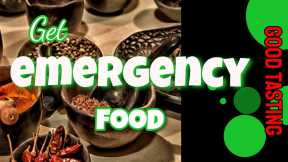 Affordable emergency food packages for disaster preparedness