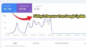 5 Ways to Recover from Google Update March 2024 Google Core Update | Recover Traffic | Google Update