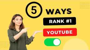 Youtube SEO: 5 Ways How to Rank YouTube Videos in 2024
