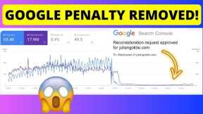 How I Removed a Google Manual Action Penalty 😱