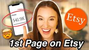 How to rank on the 1st page of Etsy (Etsy SEO tips for 2024 🔥)