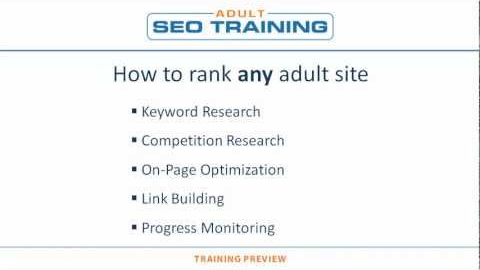 How to Rank Any Adult Site