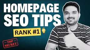 Homepage SEO Tutorial 2024: Rank #1 on Google with WordPress SEO Guide | SEO Vikash | Blog SEO Tips