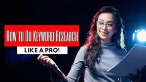 Master the Art of SEO: How to Do Keyword Research Like a Pro!