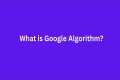 What is google algorithm | Google