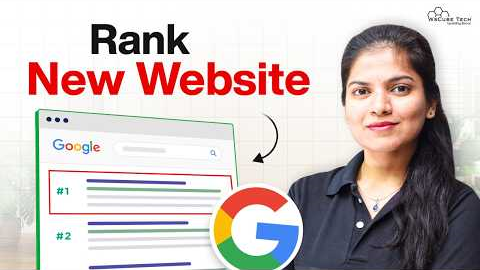 SEO Tips to Rank a NEW WEBSITE #1 on Google