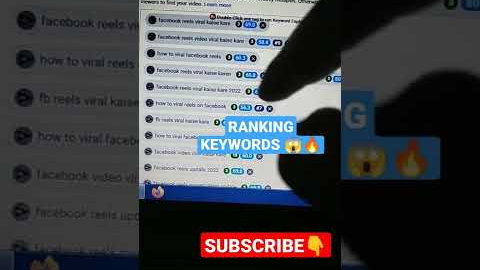 How to Find Ranking Keywords for your YouTube Video 2022 #shorts #ranking #keywords