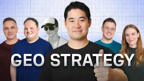 Top SEO Experts Build Me an AI Search Strategy (GEO)