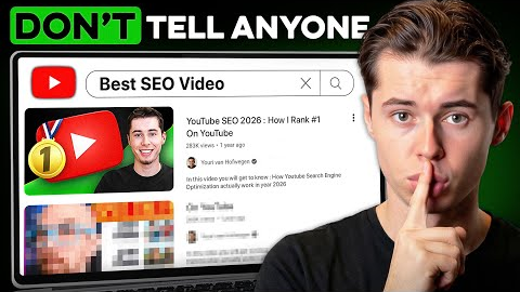 YouTube SEO 2026: How I Rank #1 on YouTube (Works Every Time)