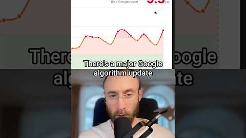 There's a major Google algorithm update happening, destroying news publishers.