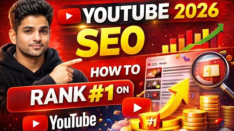 YouTube SEO 2026 | How to Rank #1 on YouTube Videos | Complete YouTube Growth Guide