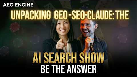 Geo-SEO-Claude: The Open-Source AI SEO Tool Everyone's Talking About | AEO Engine Show
