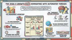 The 2026 X Growth Hack: Dominating with Automated Threads