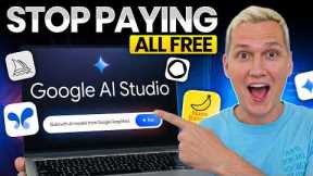 Google Just Replaced 3 Paid Tools for FREE (AI Studio)