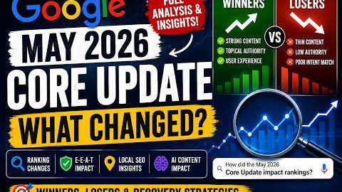 Google May 2026 Core Update: Winners, Losers & What Changed